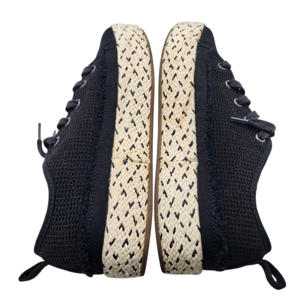 BOBS from Skechers Black Canvas Sneakers Size 7.5 - Picture 7 of 9